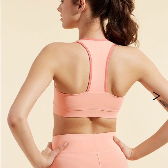 All Access Front Row Bra Peach Blossom with Melon - Picture 5 of 8